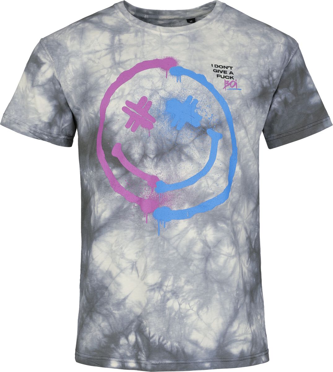 Electric Callboy T-Shirt Fuck Boi S to 4XL for Men white-grey