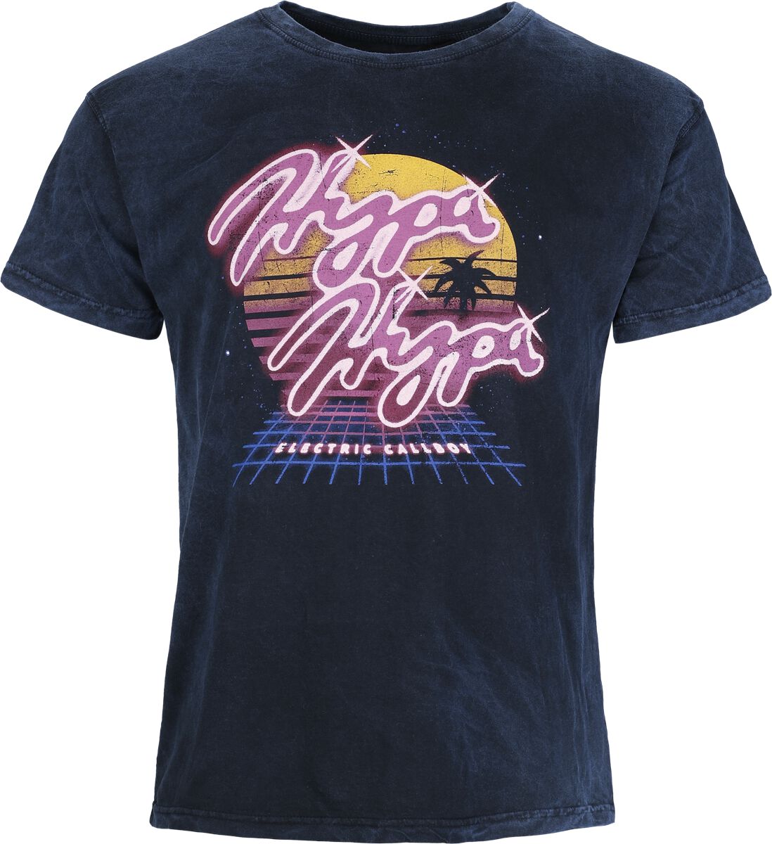 Electric Callboy T-Shirt Hypa Hypa M to XL for Men dark blue