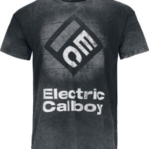 Electric Callboy T-Shirt Square Logo S to XXL for Men grey