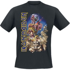 Iron Maiden T-Shirt Somewhere S to 4XL for Men black