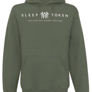 Sleep Token Hoodie Mask Green S to XL for Men green