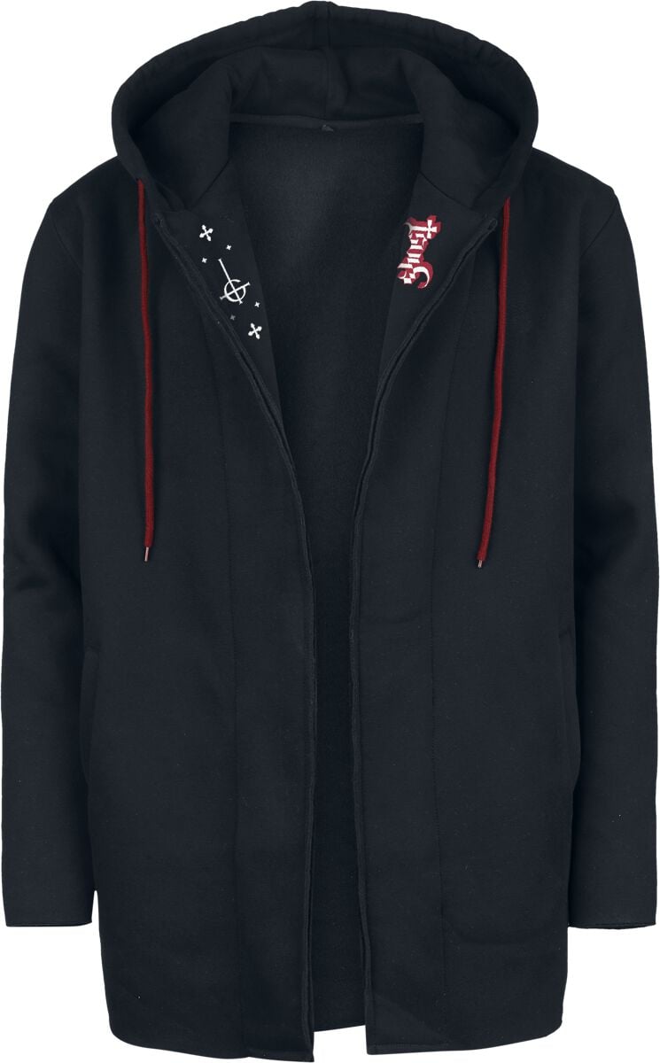 Ghost Cardigan Papa S to XXL for Men black