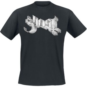 Ghost T-Shirt Marbel Logo S to XXL for Men black