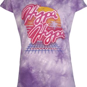 Electric Callboy T-Shirt Hypa Hypa M to 4XL for Women purple/white