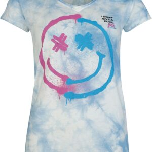 Electric Callboy T-Shirt Fuck Boi S to XXL for Women blue-white