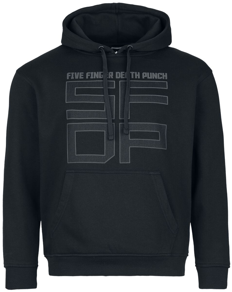 Five Finger Death Punch Hoodie Chevron S to XL for Men black