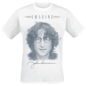 John Lennon T-Shirt Imagine M to XXL for Men white