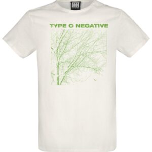 Type O Negative T-Shirt Amplified Collection Green Tree S to XXL for Men off white