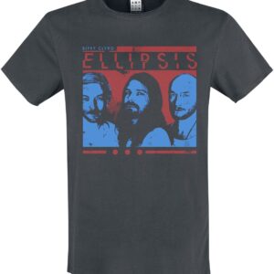 Biffy Clyro T-Shirt Amplified Collection Ellipsis S to XXL for Men charcoal