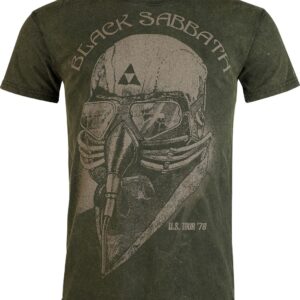 Black Sabbath T-Shirt US Tour 78 S to 4XL for Men multicolour