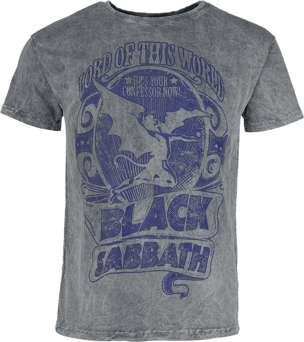 Black Sabbath T-Shirt Lord Of This World S to 4XL for Men grey