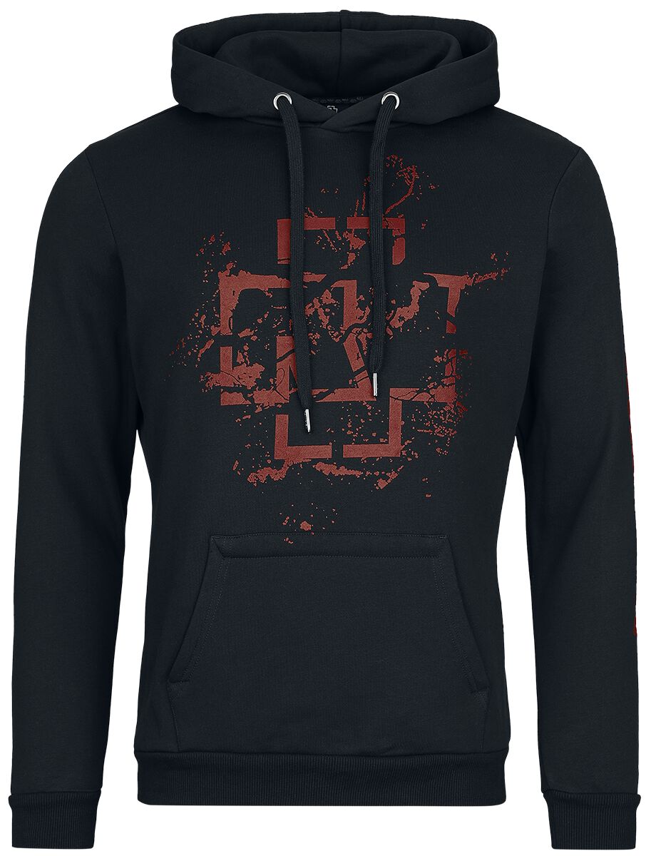 Rammstein Hoodie Spraylogo 2.0 M to XL for Men black