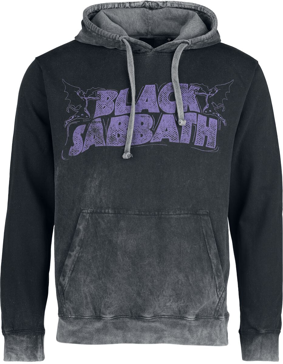 Black Sabbath Hoodie Lord Of This World S to XXL for Men anthracite