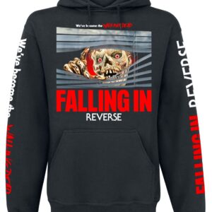 Falling In Reverse Hoodie Walking Dead S to 4XL for Men black