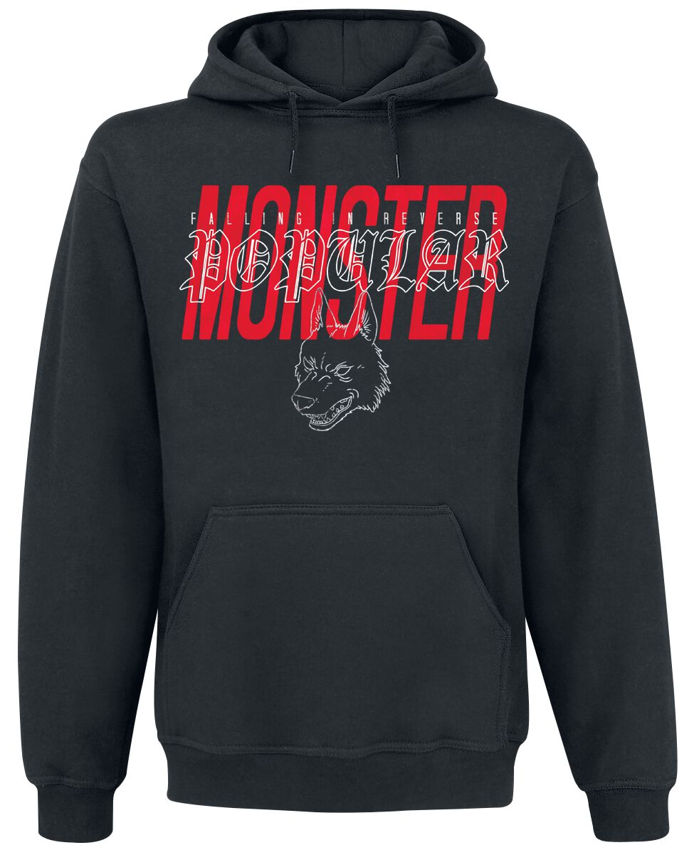 Falling In Reverse Hoodie Monster S to 4XL for Men black