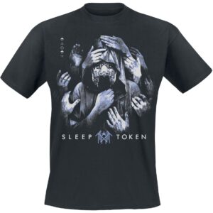 Sleep Token T-Shirt Grabbing Hands S to 4XL for Men black