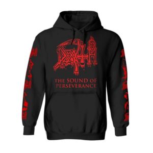 Death Hoodie Sound Of Perseverance M to XL for Men black