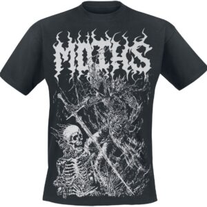 Like Moths To Flames T-Shirt Cycles S to 4XL for Men black