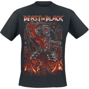 Beast In Black T-Shirt Power Of The Beast S to 3XL for Men black