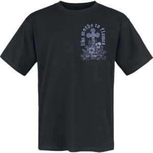 Like Moths To Flames T-Shirt Angel Weep S to XXL for Men black