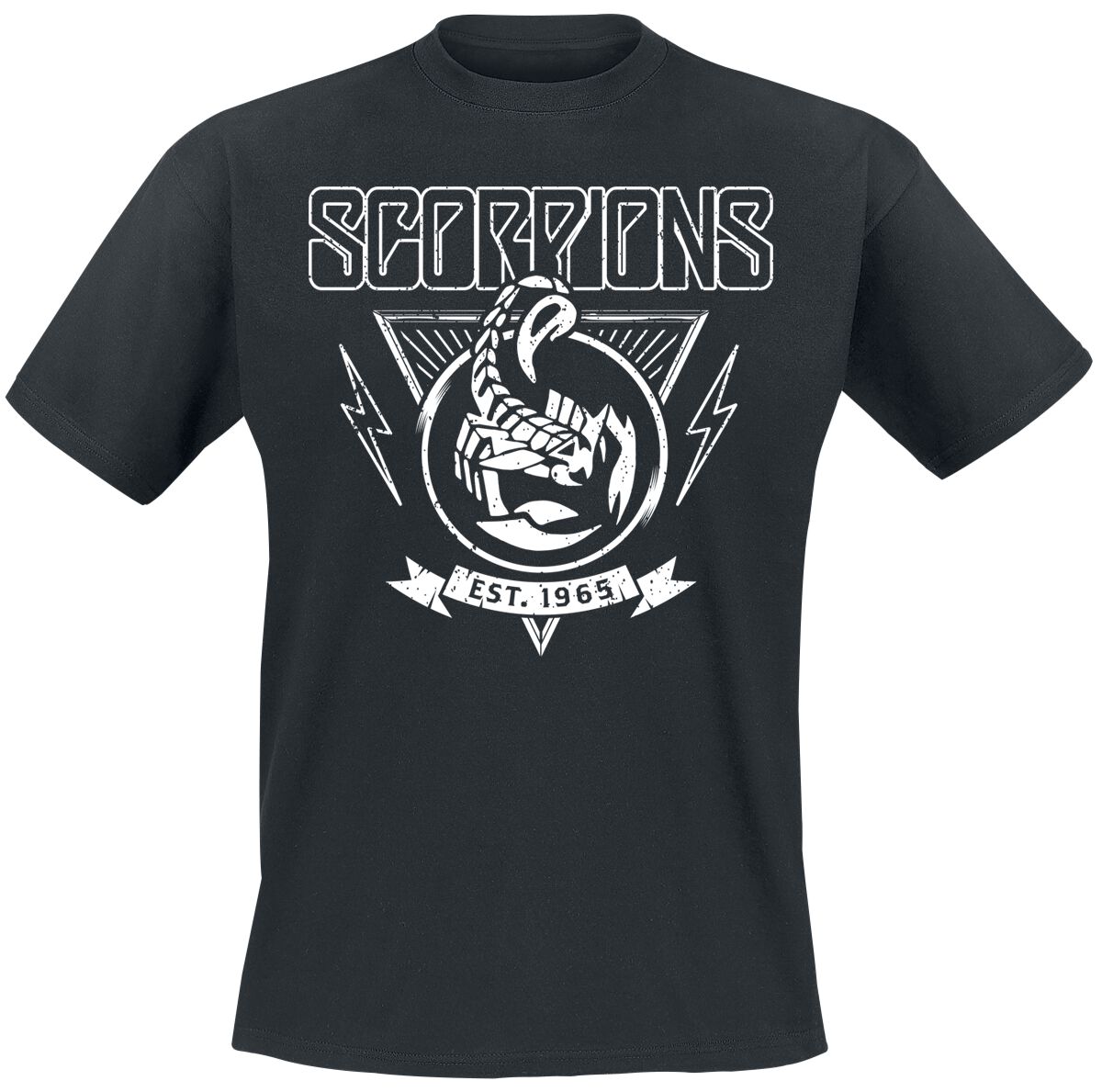 Scorpions T-Shirt Est 1965 S to XXL for Men black