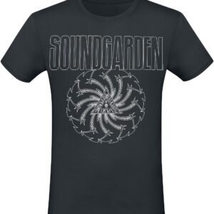 Soundgarden T-Shirt Black Blade Motor Finger S to XXL for Men black