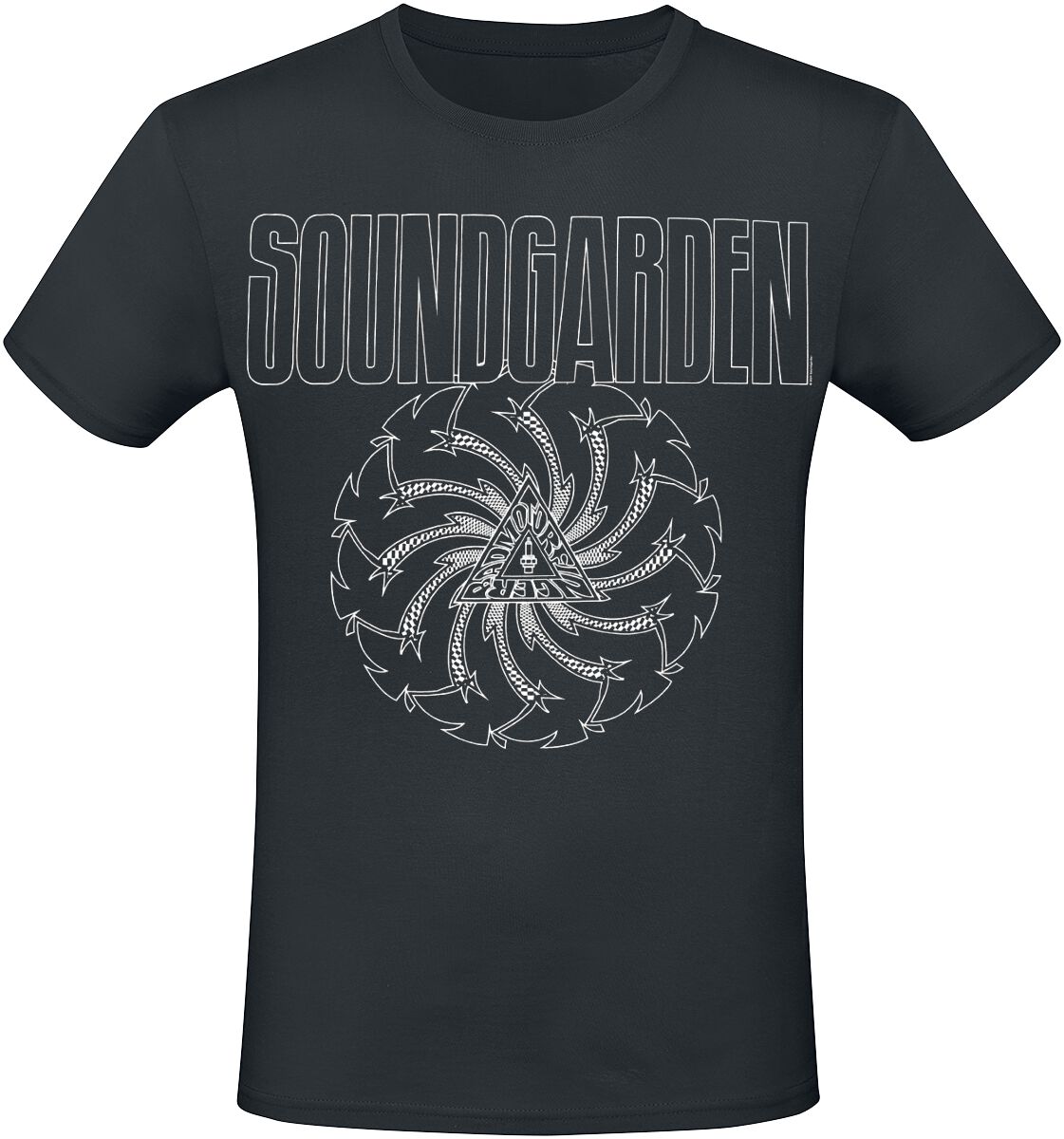Soundgarden T-Shirt Black Blade Motor Finger S to XXL for Men black