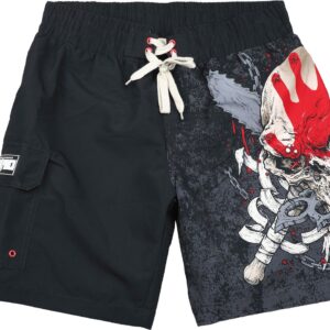 Five Finger Death Punch Swim Shorts EMP Signature Collection M to 3XL for Men black
