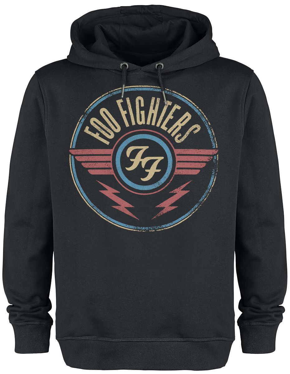 Foo Fighters Hoodie Amplified Collection Foo Fighters Air S to 3XL for Men black