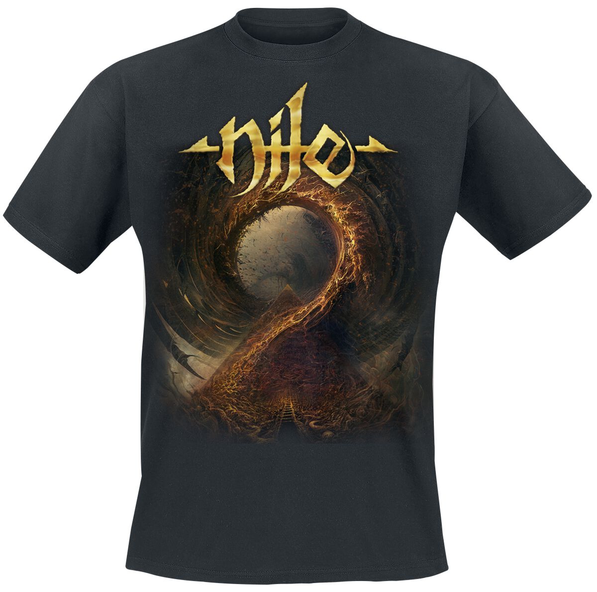 Nile T-Shirt The Underworld Awaits Us All S to 3XL for Men black