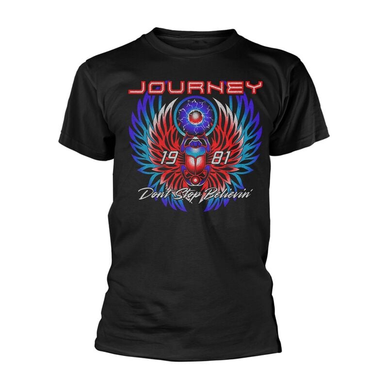 Journey T-Shirt Believin S to 3XL for Men black
