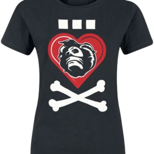 Die Ärzte T-Shirt Gwendoline-Herz L for Women black