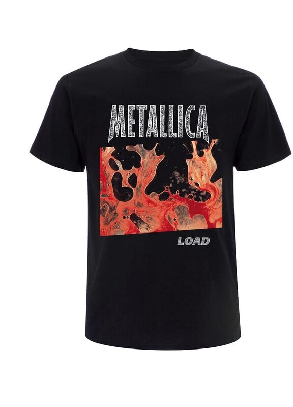 Metallica T-Shirt Load Tracklist S to 3XL for Men black