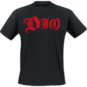 Dio T-Shirt Logo S to XXL for Men black