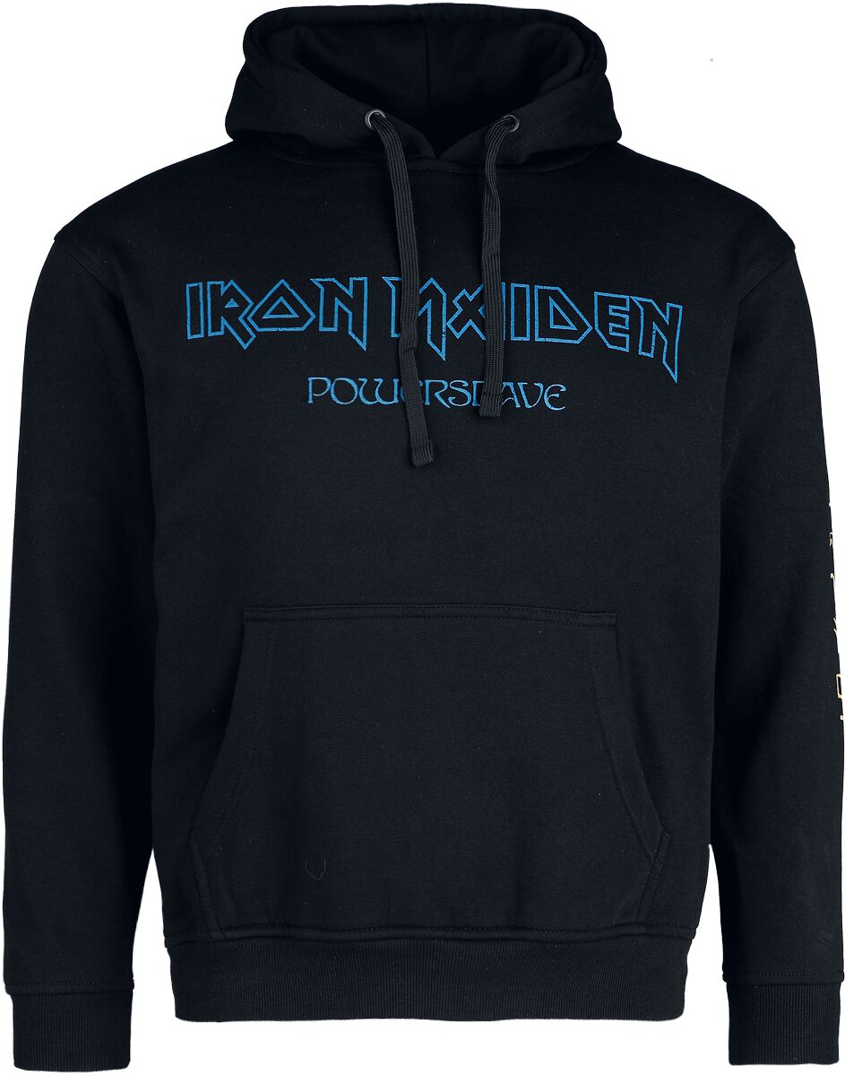 Iron Maiden Hoodie New Powerslave S to XXL for Men black