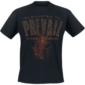 Slaughter To Prevail T-Shirt Misery Serman S to 5XL for Men black