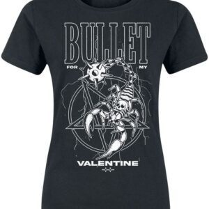 Bullet For My Valentine T-Shirt Morning Star Scorpion S to 3XL for Women black