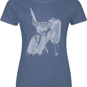 Poppy T-Shirt Impaled S to 3XL for Women mottled navy