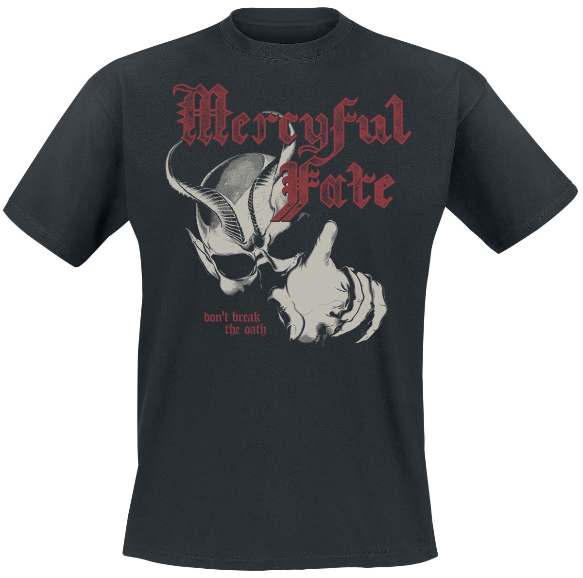 Mercyful Fate T-Shirt The Ruler Of Earth S to 3XL for Men black