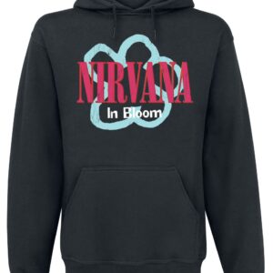 Nirvana Hoodie In Bloom S to XXL for Men black