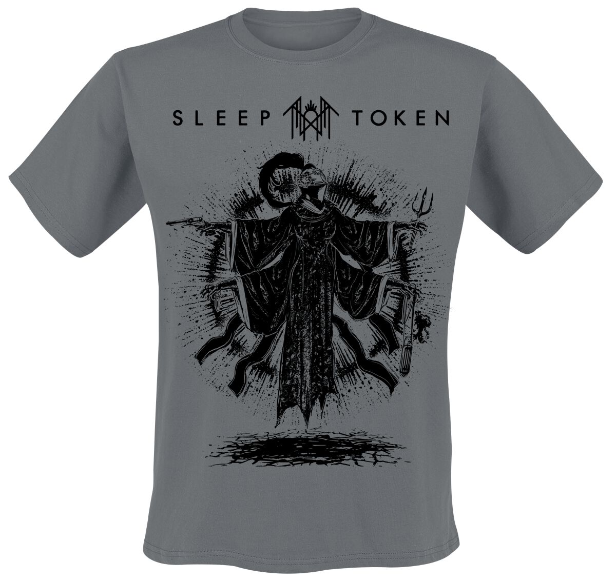 Sleep Token T-Shirt Ascension S to 4XL for Men charcoal