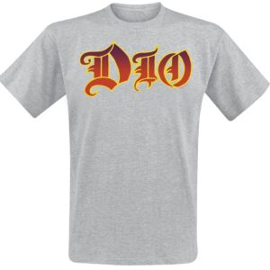 Dio T-Shirt Logo S to XXL for Men grey