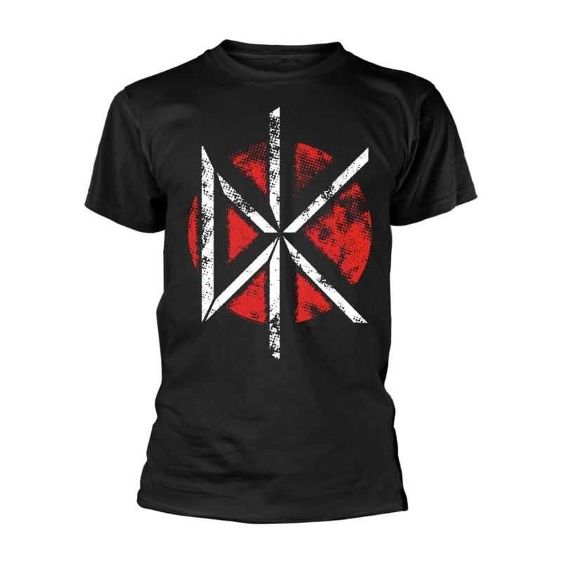 Dead Kennedys T-Shirt Distressed DK Logo S to 3XL for Men black