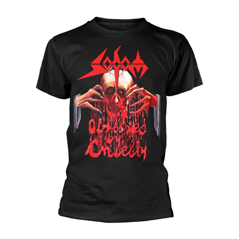 Sodom T-Shirt Obsessed By Cruelty S to 3XL for Men black
