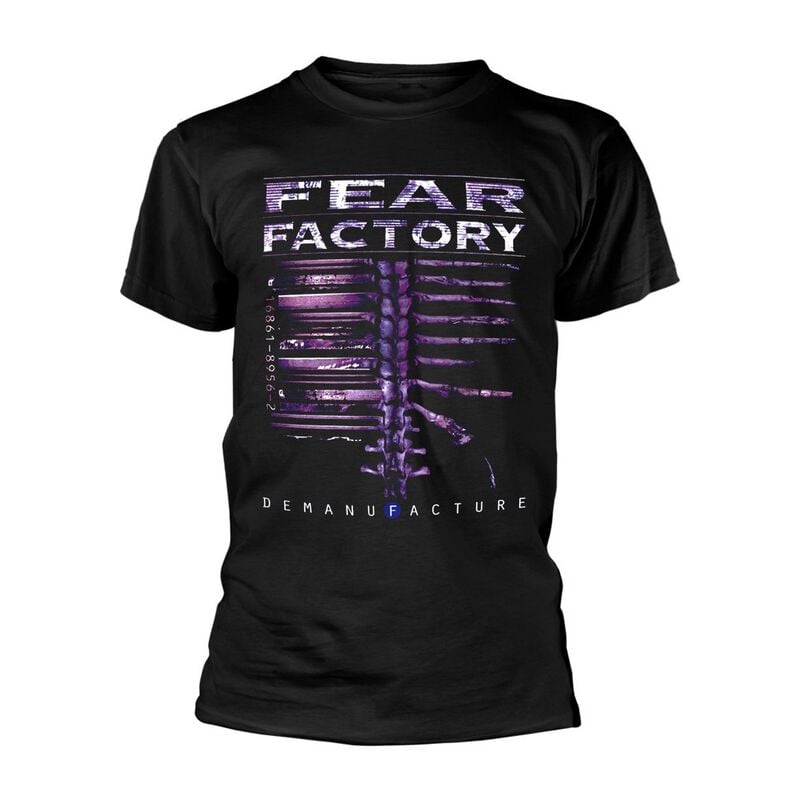 Fear Factory T-Shirt Demanufacture S to 3XL for Men black