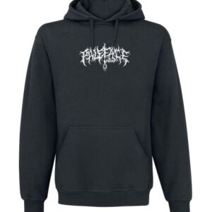 Paleface Swiss Hoodie Hidden Flowers S to XXL for Men black