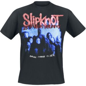 Slipknot T-Shirt Tour 2024 Glitch M to 3XL for Men black