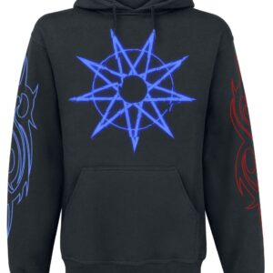 Slipknot Hoodie Tour 2024 Glitch S to L for Men black