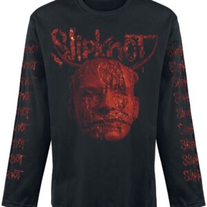 Slipknot Long-sleeve Shirt Bloody Head S to XXL for Men black