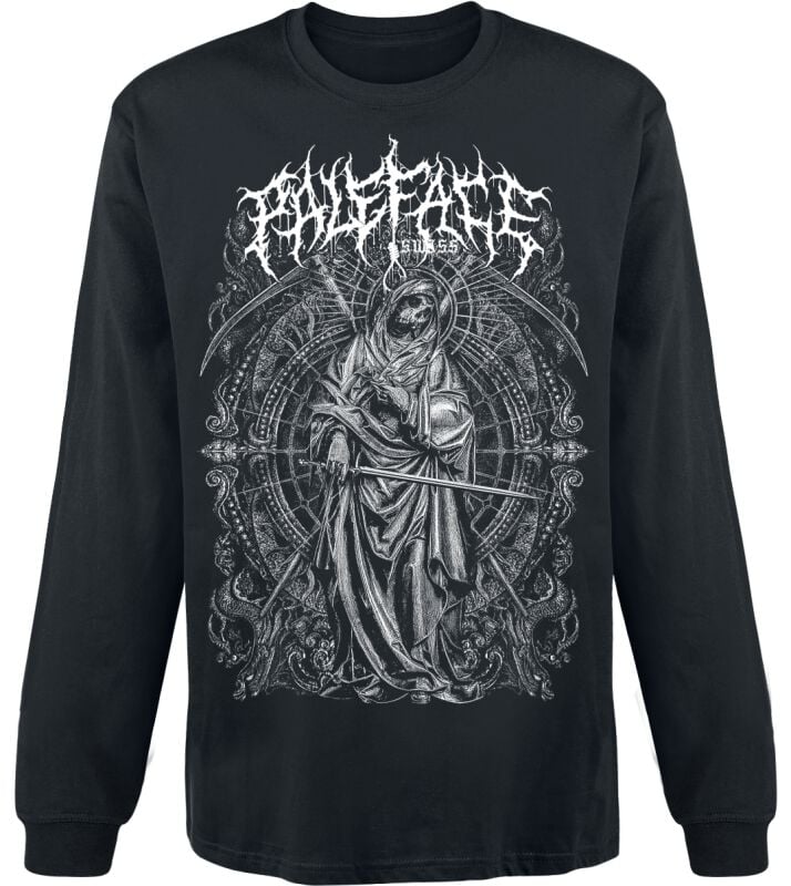 Paleface Swiss Long-sleeve Shirt Reaper Longsleeve S to XL for Men black